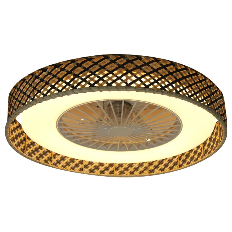 Rattan Ceiling Fan Light